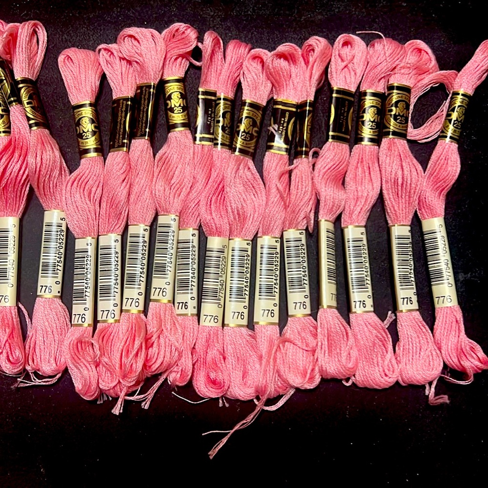 DMC25 Embroidery yarn made in France 50 skeins